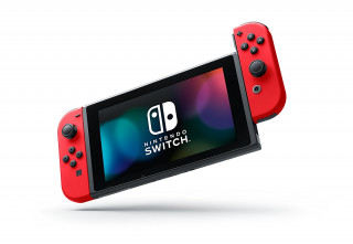 Konzola Nintendo Switch (Red Joy-Con) + Super Mario Odyssey (Code in a Box) 
