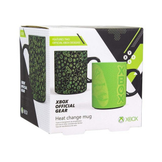 Šolja Paladone XBOX - Gamepad Logo - Heat Change Mug 