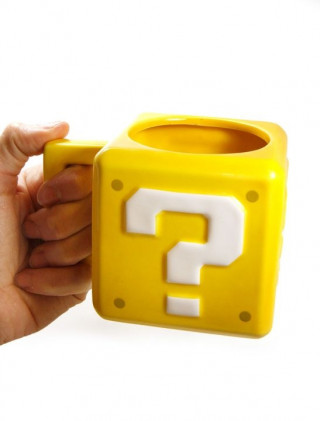 Šolja Super Mario - 3D - Question Block Mug 