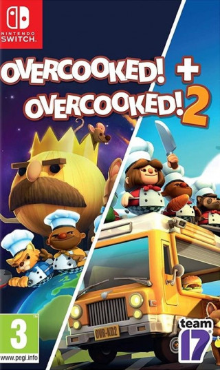 Switch Overcooked + Overcooked 2 Double Pack 