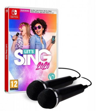 Switch Let's Sing 2020 + 2 Mikrofona 