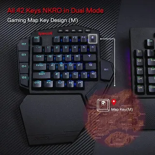Tastatura Redragon Diti PRO K585 RGB Wireless 