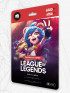 Riot Points Pin Code 6500 RP / 4750 vp League of Legends / Valorant 