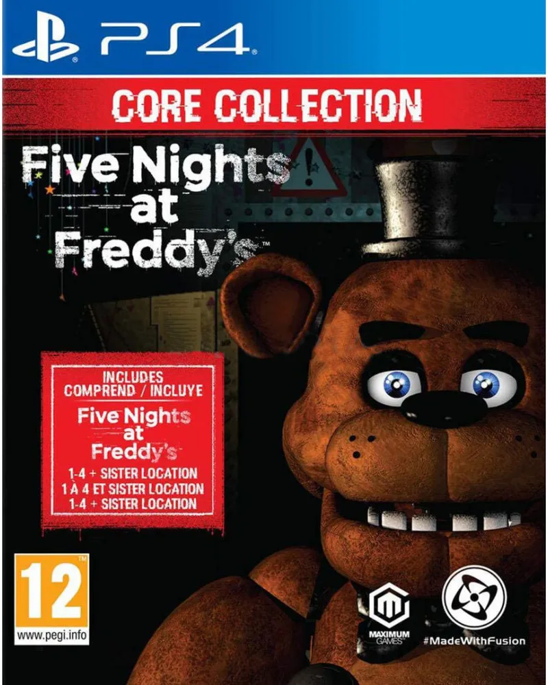 PS4 Five Nights at Freddy's Core Collection FNAF 