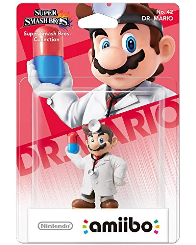 Amiibo Super Smash Bros - Dr. Mario No.42 