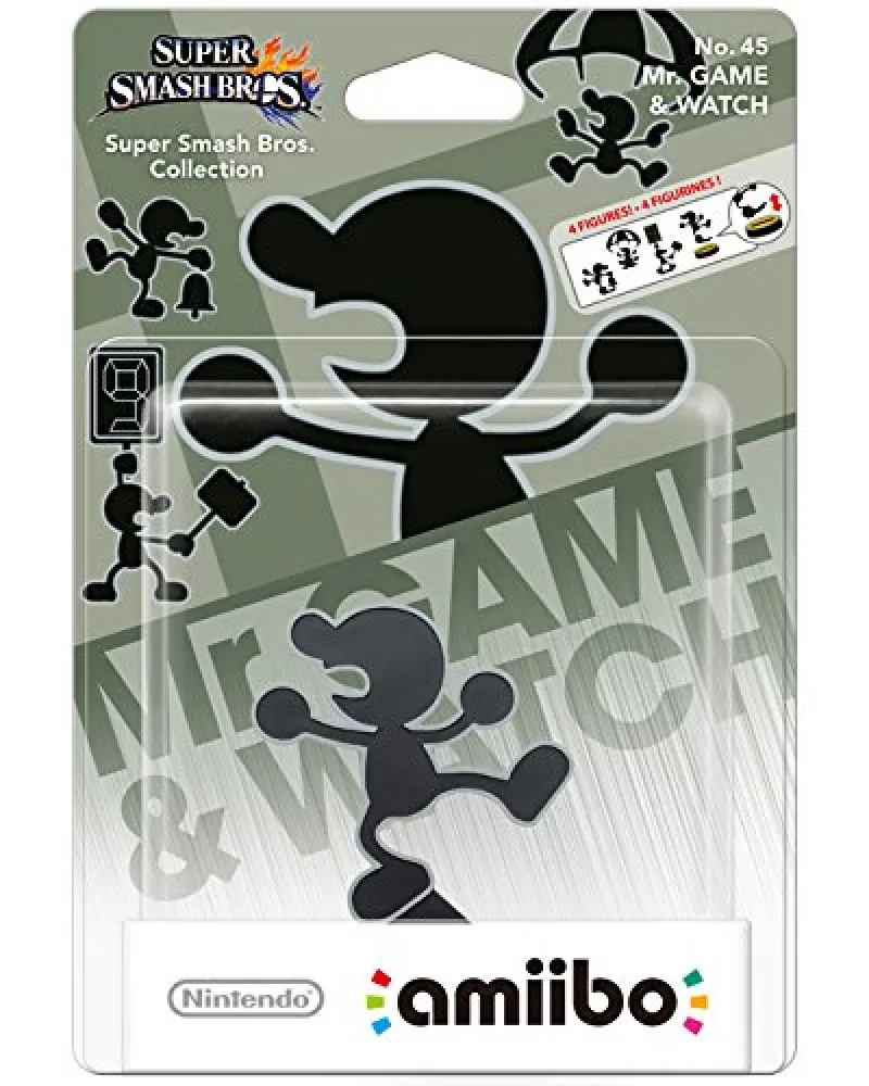 Amiibo Super Smash Bros - Mr. Game & Watch 