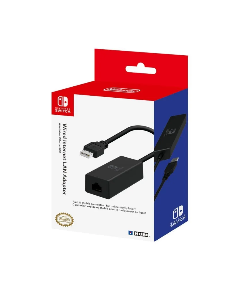 HORI Officially Licensed LAN Adapter For Nintendo Switch 