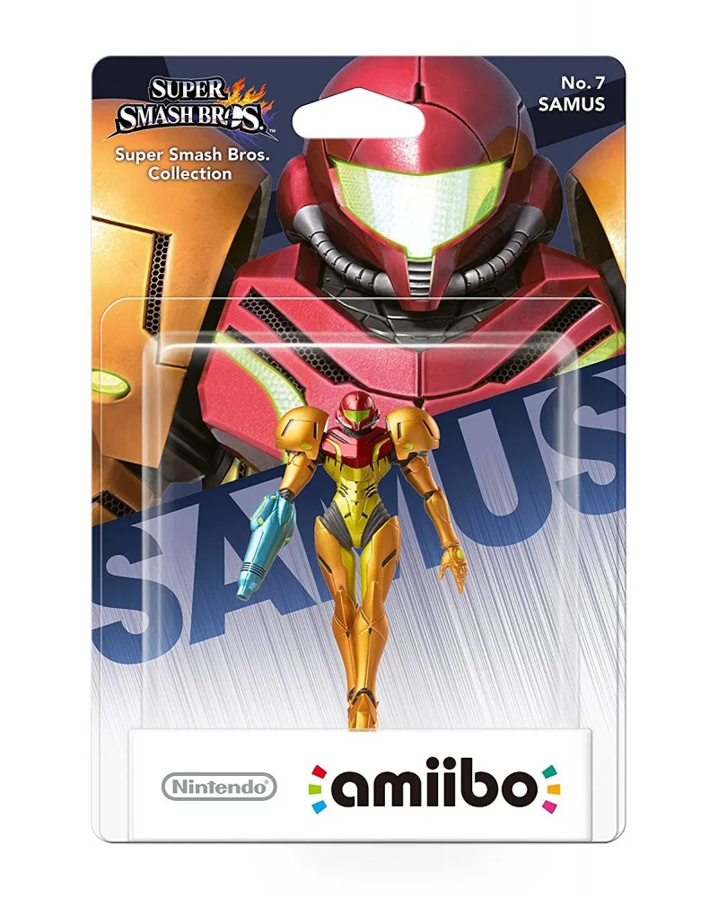 Amiibo Super Smash Bros - Samus No.7 