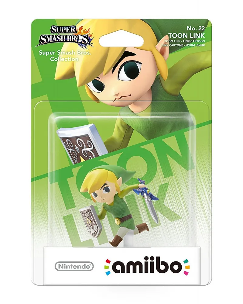 Amiibo Super Smash Bros - Toon Link No 22 