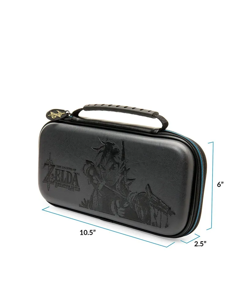 Torbica Deluxe Travel Case & Cartridge Case - The Legend of Zelda - Breath of the Wild - Grey 