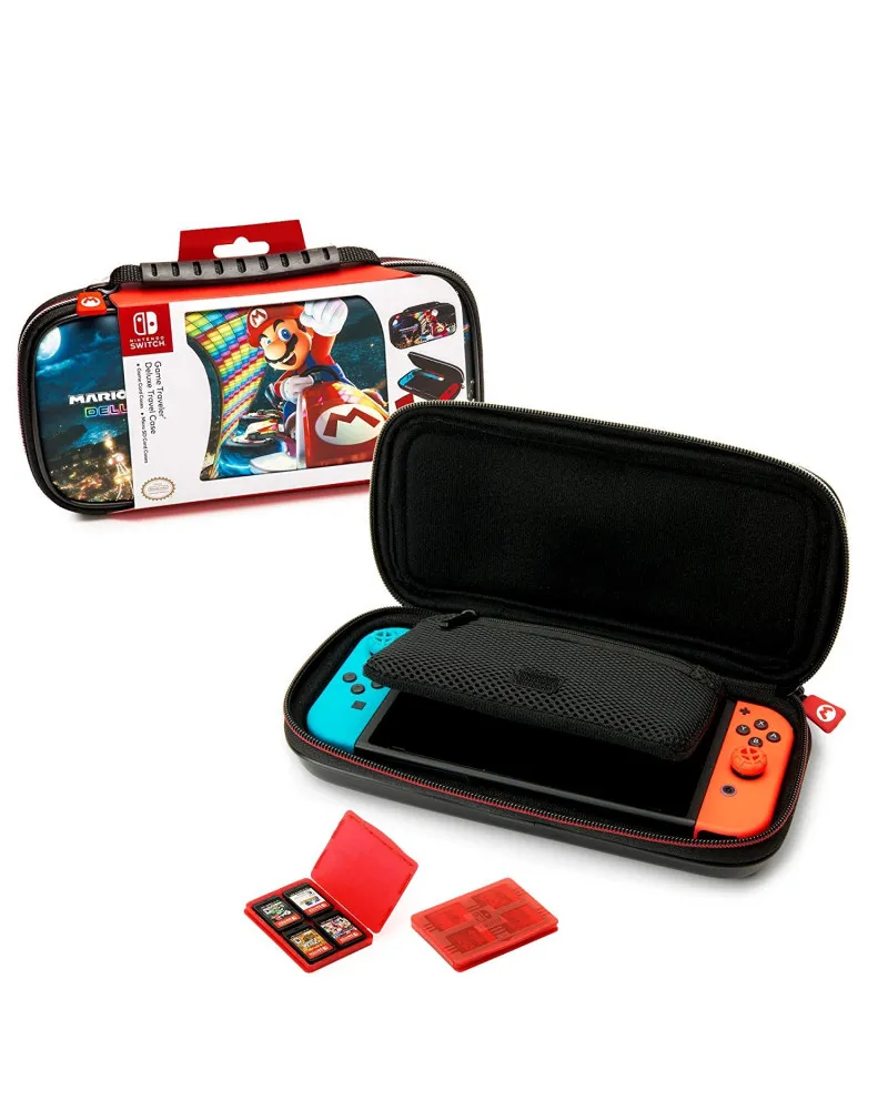 Torbica BigBen Game Traveler & Cartridge Case - Super Mario Kart 8 Deluxe 
