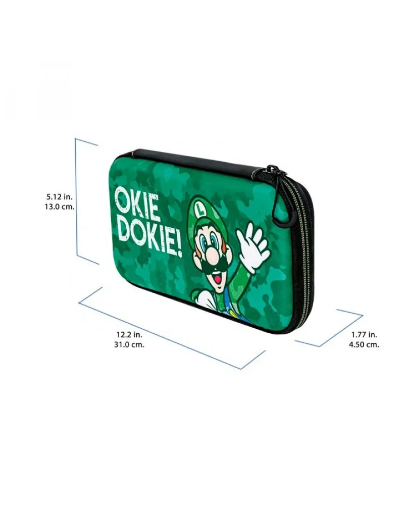 Slim Travel Case PDP - Luigi - Okie Dokie! 