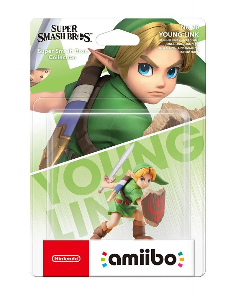 Amiibo Super Smash Bros - Zelda - Young Link 