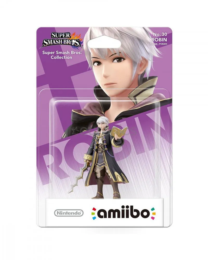 Amiibo Super Smash Bros - Robin No.30 