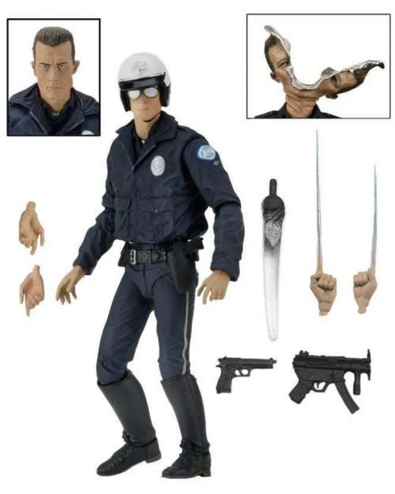 Action Figure Terminator 2 - Ultimate T-1000 (Motorcycle Cop) 