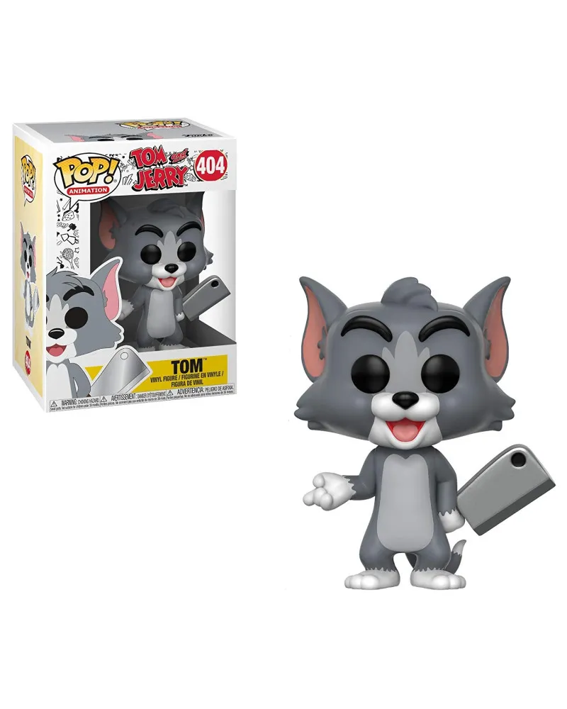 Bobble Figure Animation - Tom & Jerry POP! Vinyl - Tom 