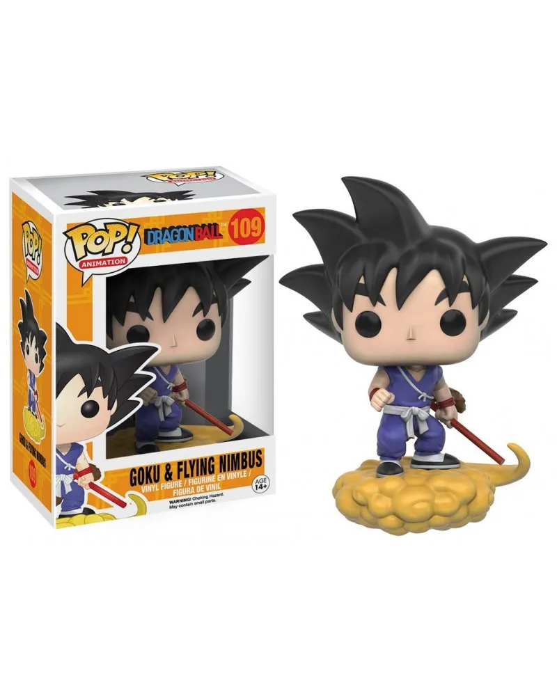 Bobble Figure Anime - Dragon Ball Z POP! - Goku and Flying Nimbus 