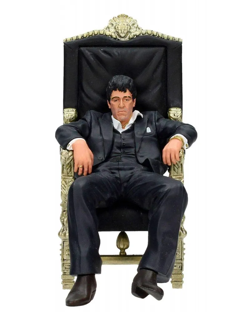 Statue Scarface Movie Icons - Tony Montana in his Chair 