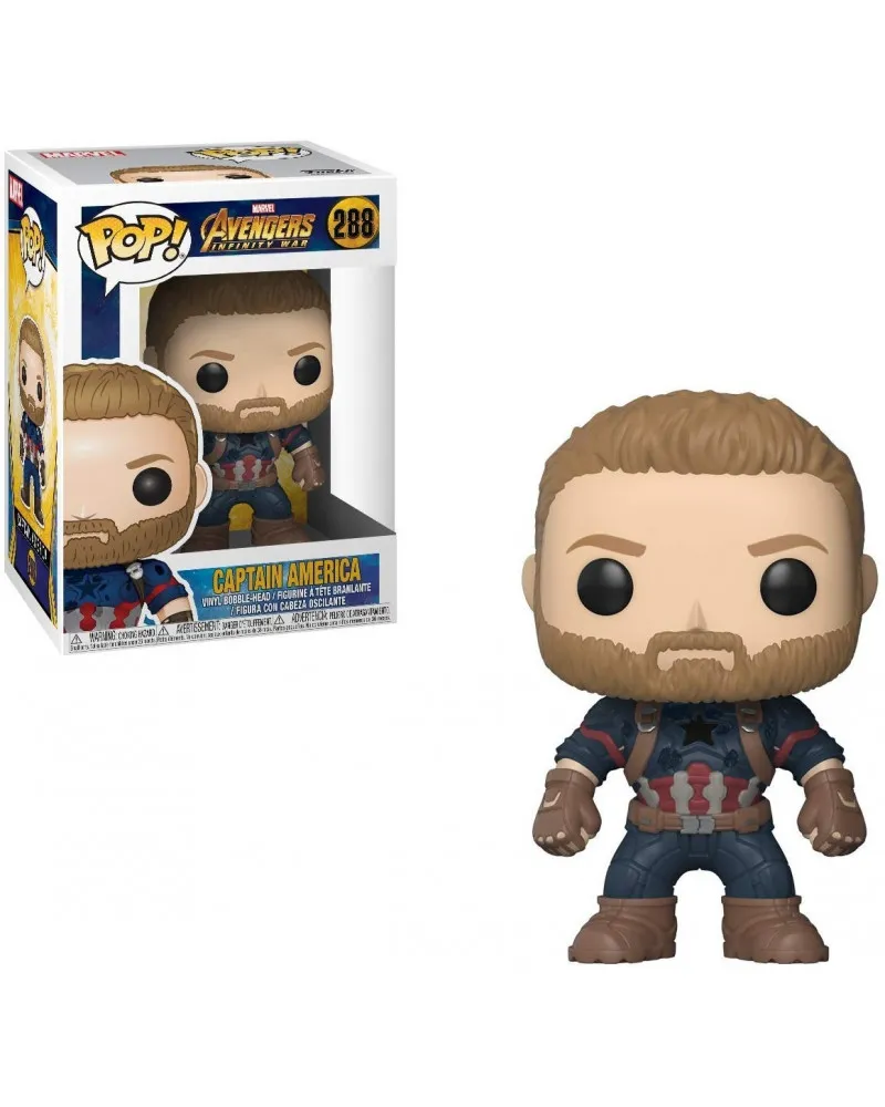 Bobble Figure POP! Avengers Infinity War - Captain America 