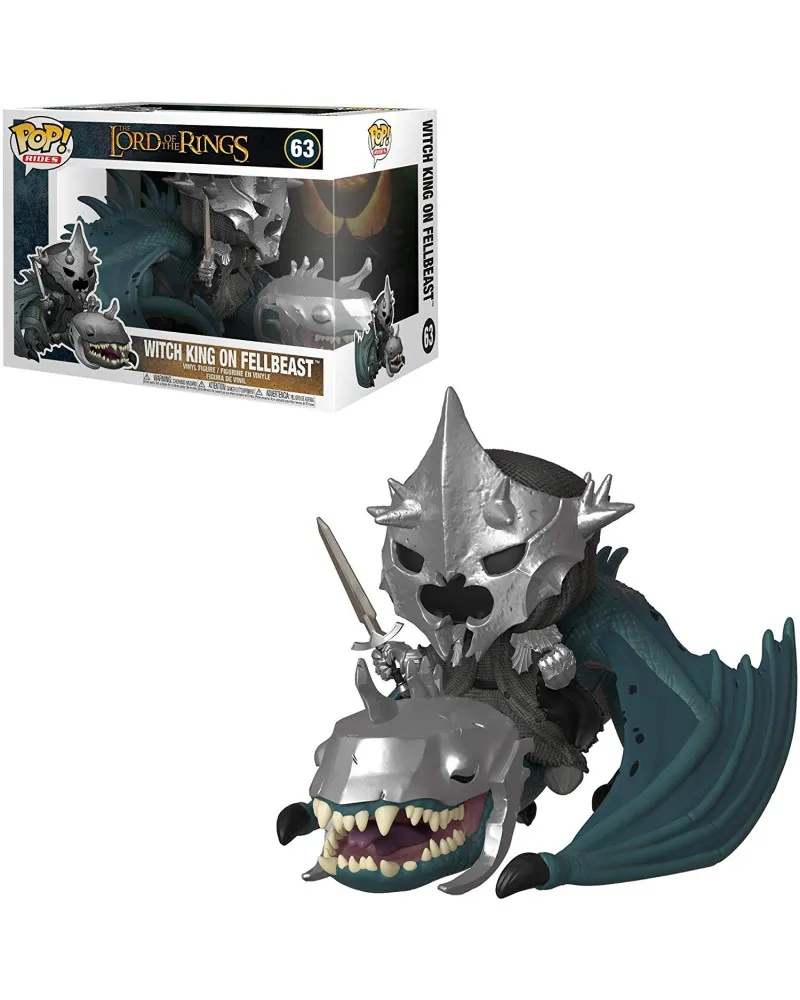Bobble Figure Rides - The Lord of the Rings POP! - Witch King on Fellbeast 
