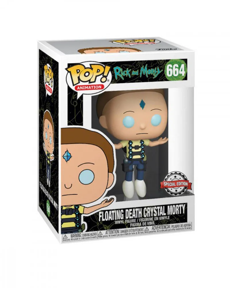 Bobble Figure Rick & Morty POP! - Death Crystal Morty 