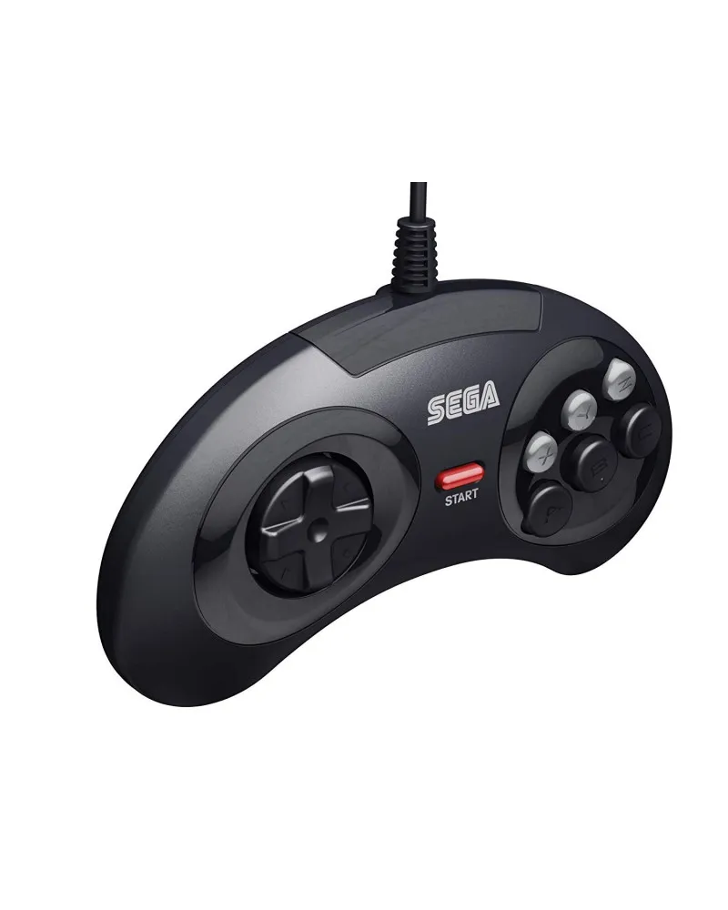 Gamepad Retro-Bit SEGA MD Mini 6-B USB Black 