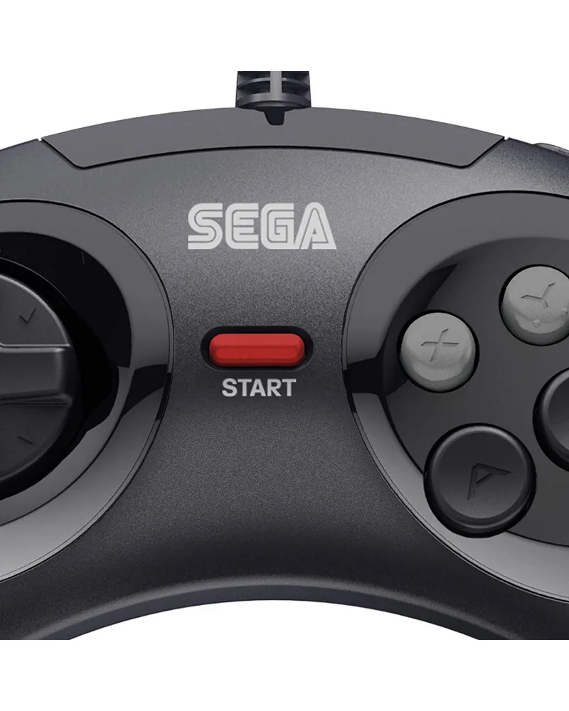 Gamepad Retro-Bit SEGA MD Mini 6-B USB Black 