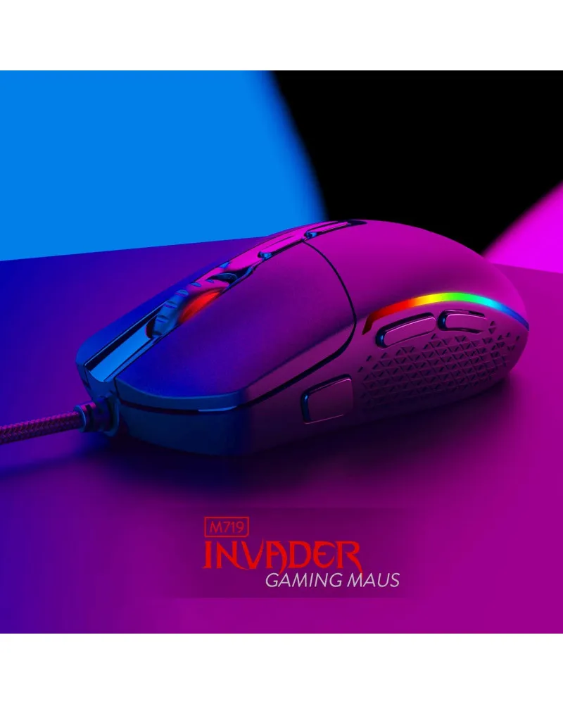 Miš Redragon Invader M719 - RGB 