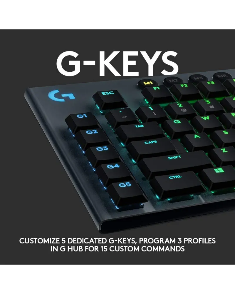 Tastatura Logitech G815 Lightspeed - GL Tactile 