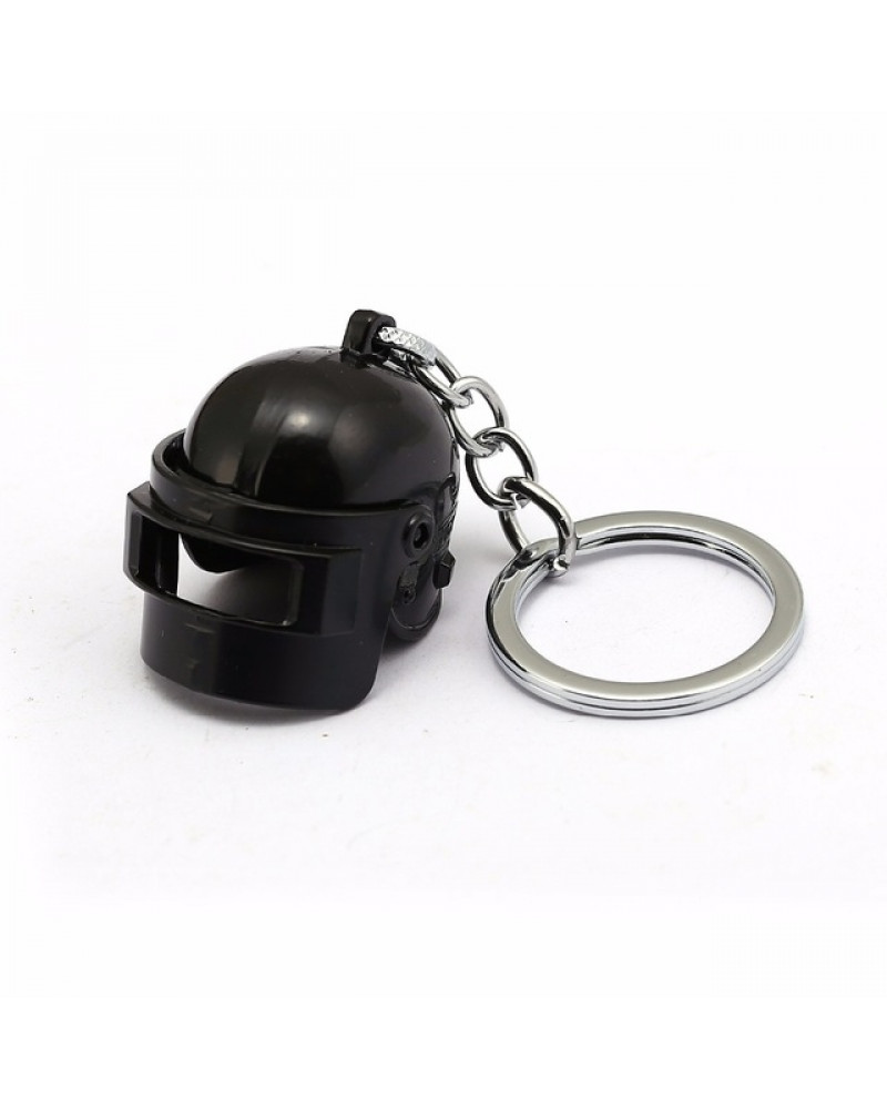 Privezak PUBG - Black Helmet 