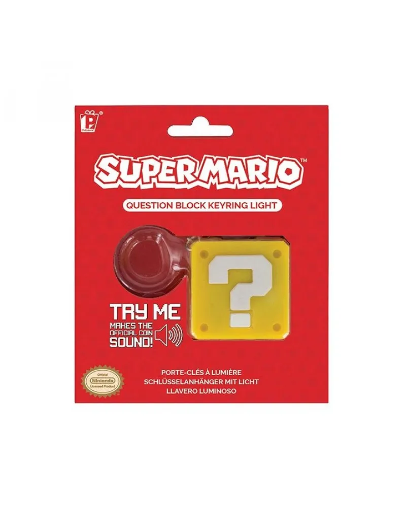 Privezak Nintendo Super Mario Question Block Light 