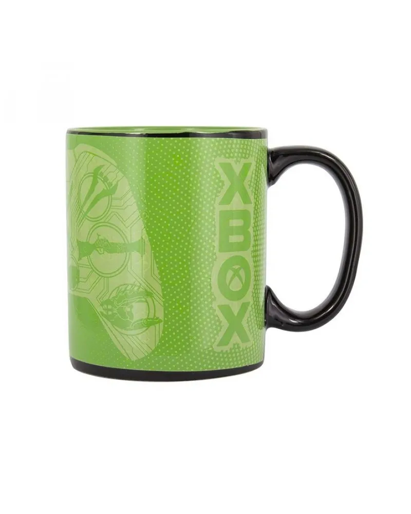 Šolja Paladone XBOX - Gamepad Logo - Heat Change Mug 