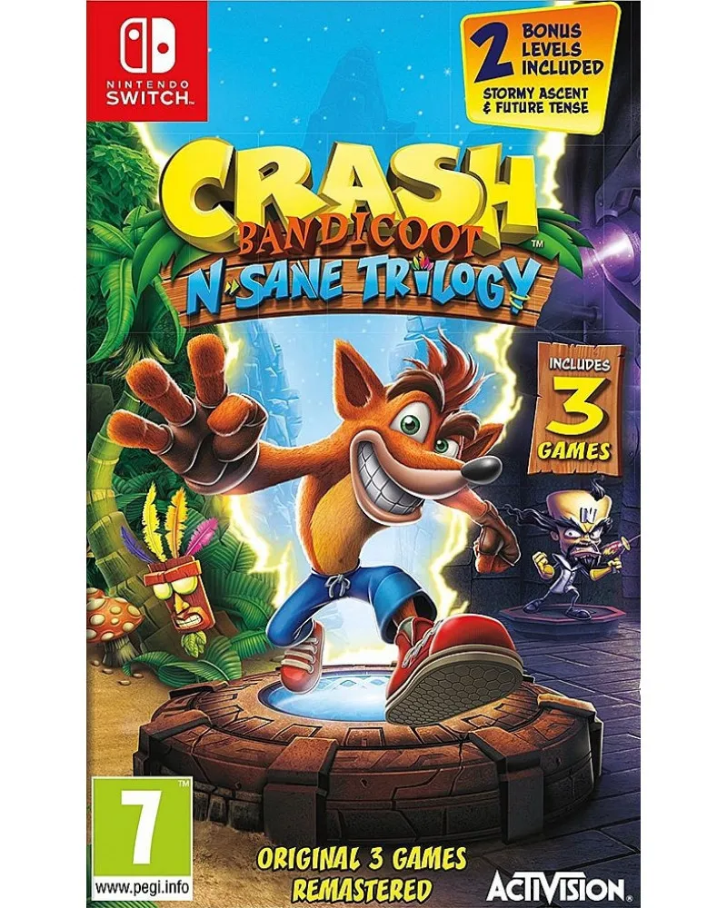 Switch Crash Bandicoot - N. Sane Trilogy 