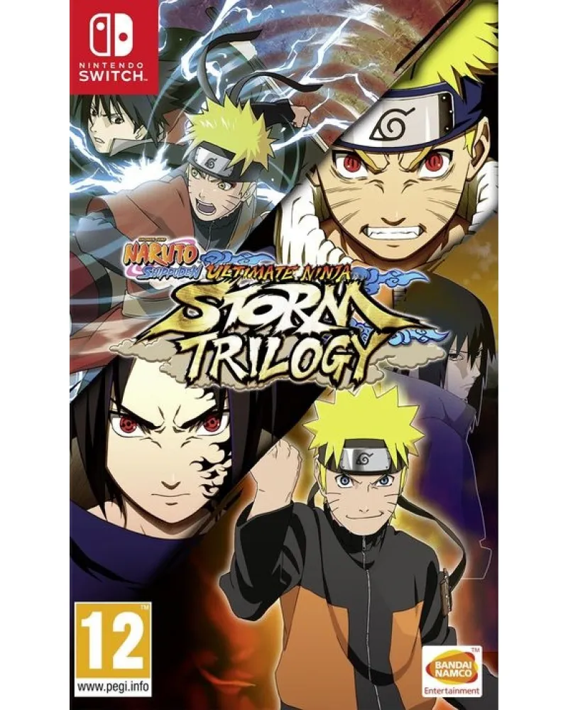 Switch Naruto Shippuden Ultimate Ninja Storm Trilogy - Code in a Box 