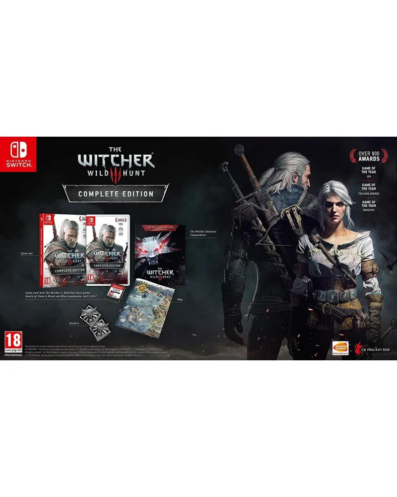 Switch The Witcher 3 Wild Hunt - Complete Edition 