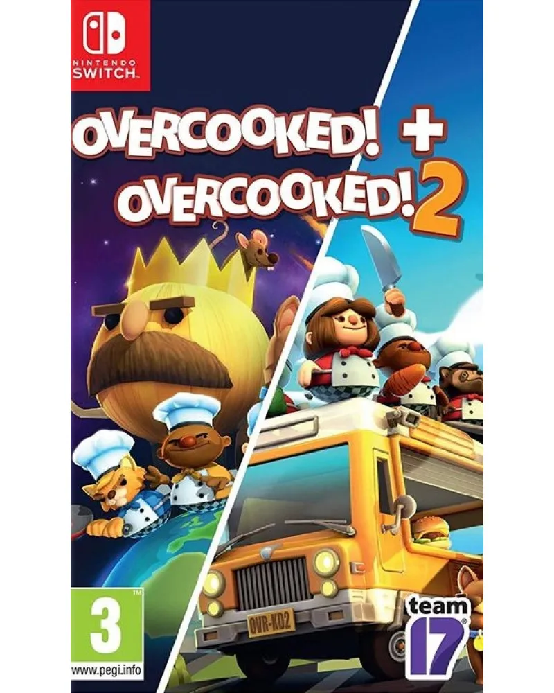 Switch Overcooked + Overcooked 2 Double Pack 