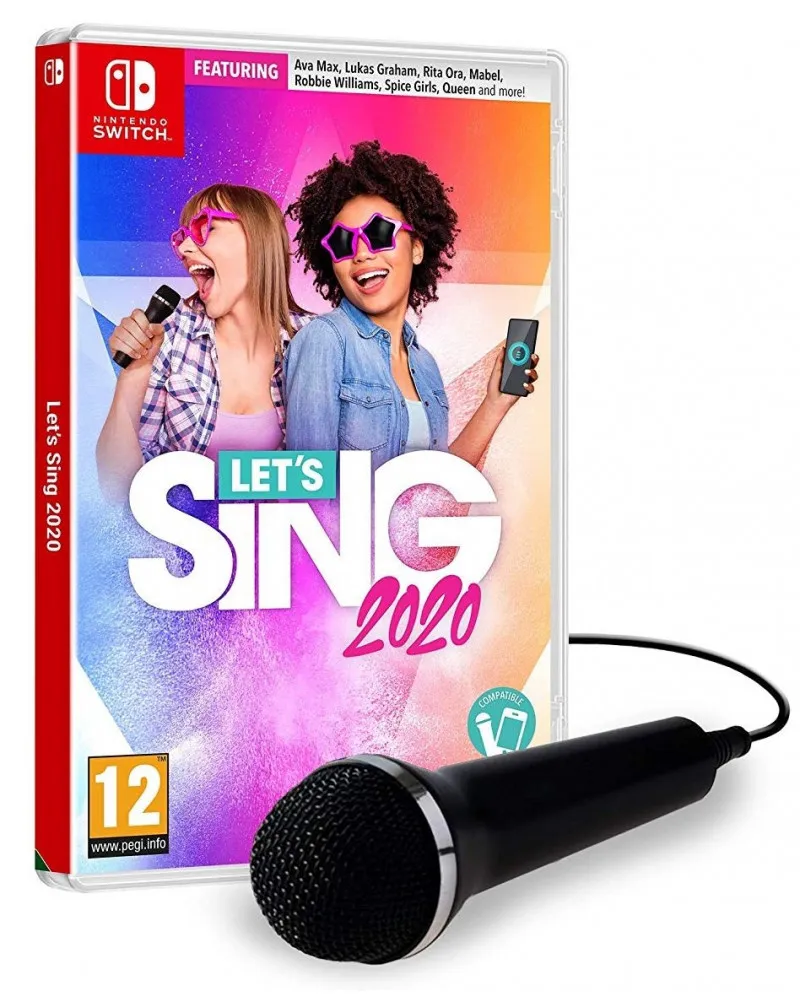 Switch Let's Sing 2020 + Mikrofon 