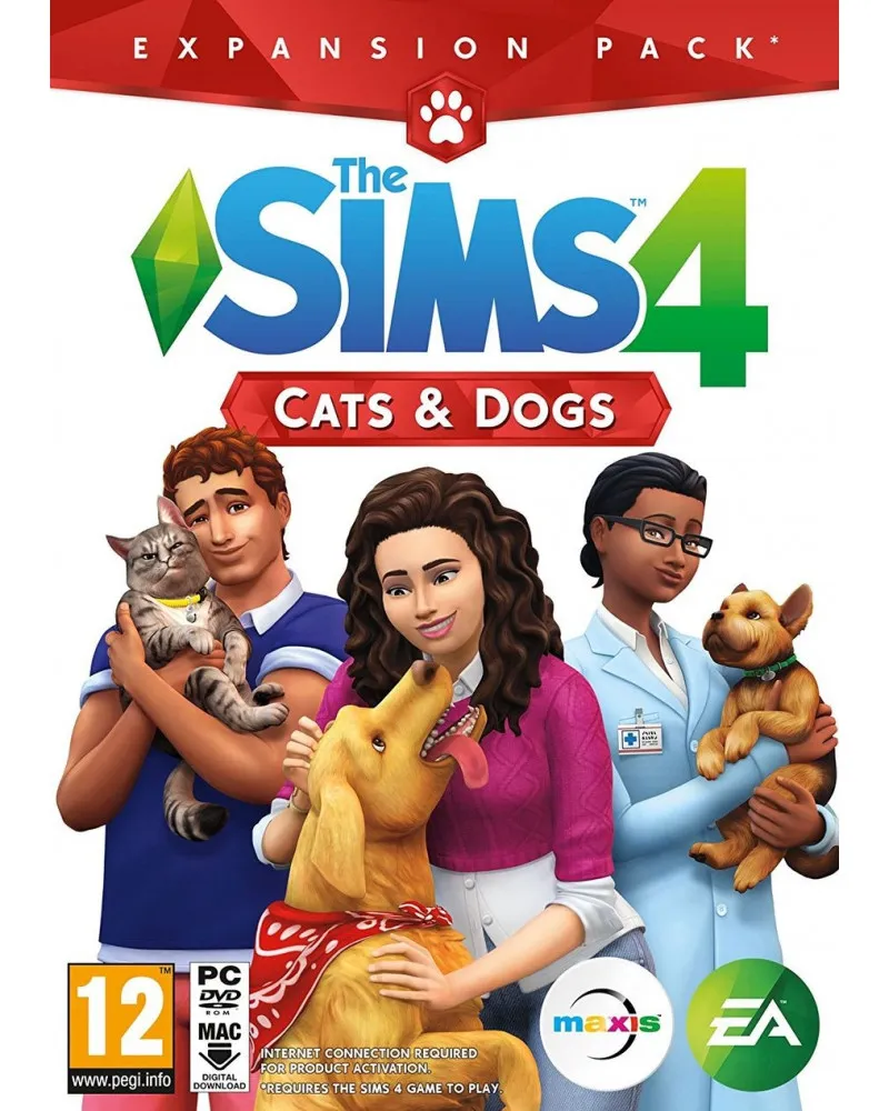 PCG The Sims 4 - Expansion Cats & Dogs 