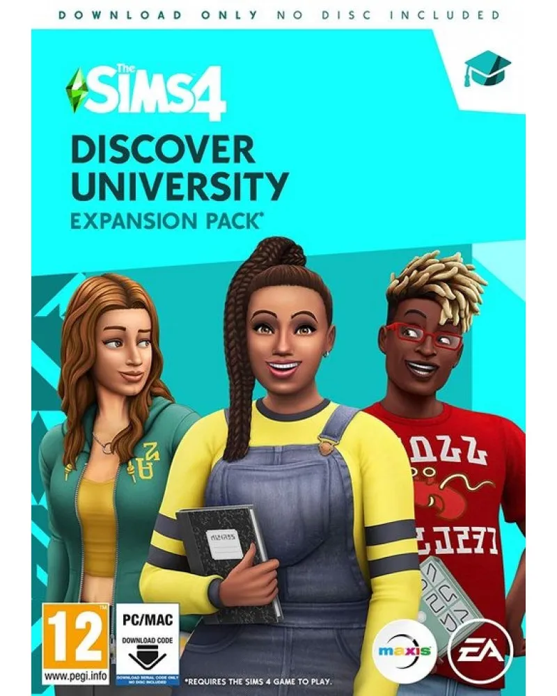 PCG The Sims 4 - Expansion Discover University 