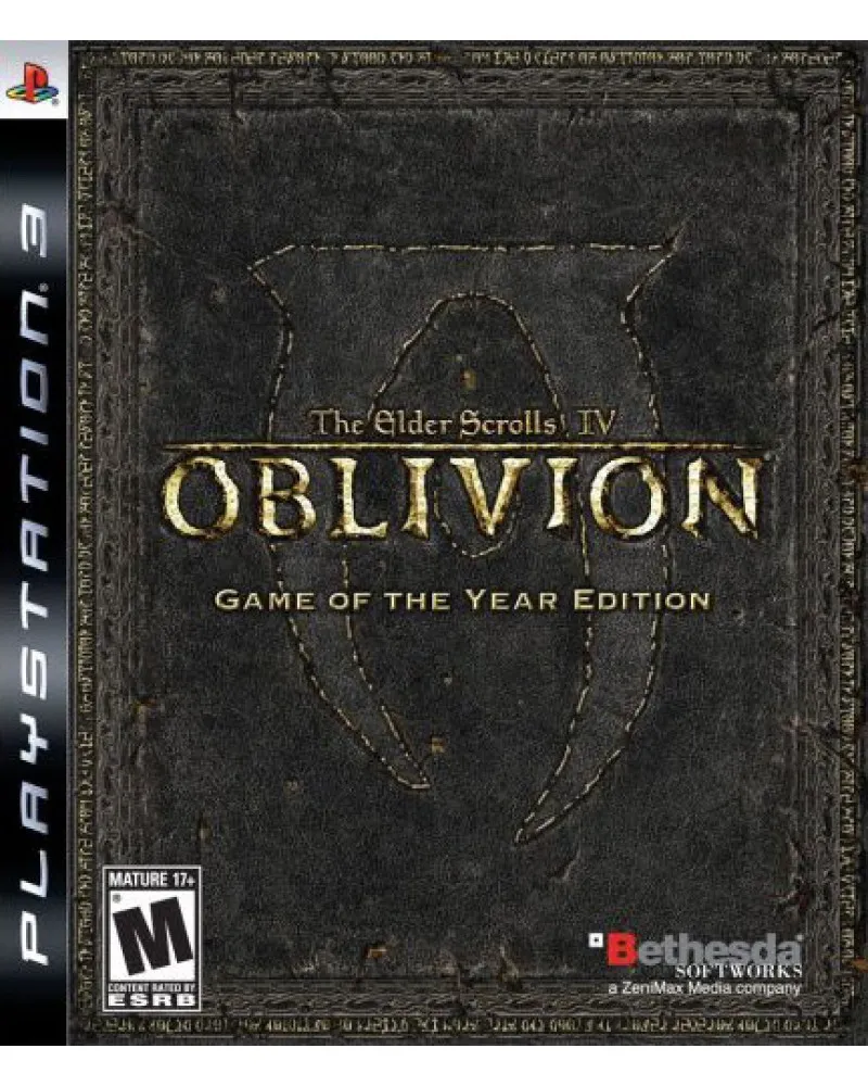 PS3 The Elder Scrolls 4 - Oblivion Oblivion 5th Anniversary Edition 
