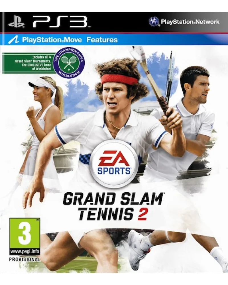PS3 EA Sports - Grand Slam Tennis 2 