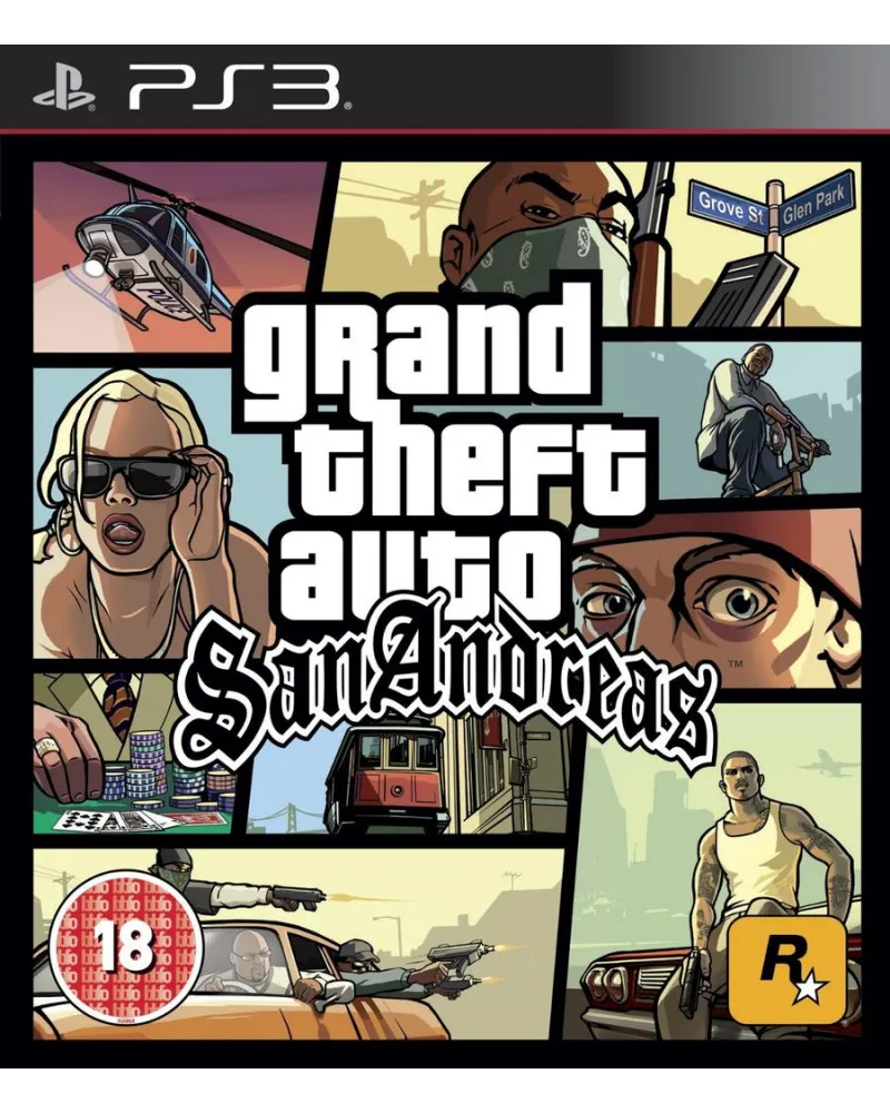 PS3 Grand Theft Auto - GTA San Andreas 