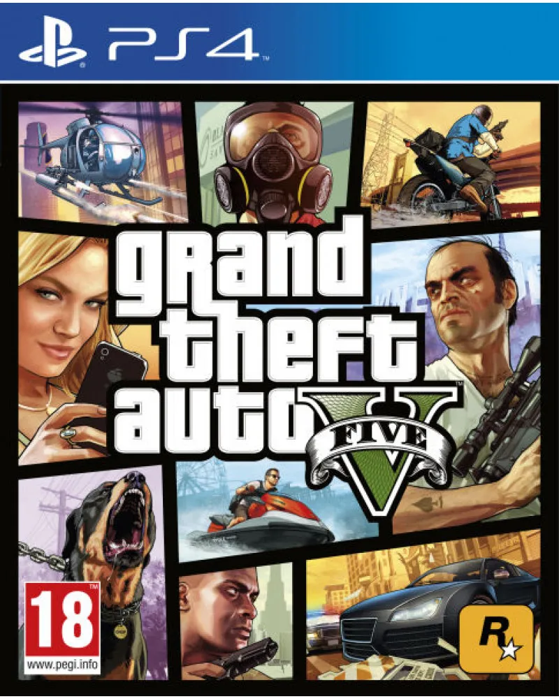 PS4 Grand Theft Auto 5 - GTA V 