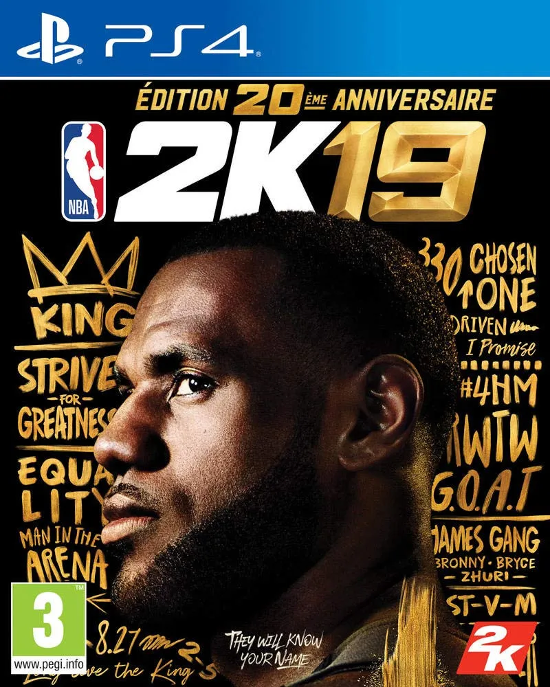 PS4 NBA 2K19 20th Anniversary Edition 