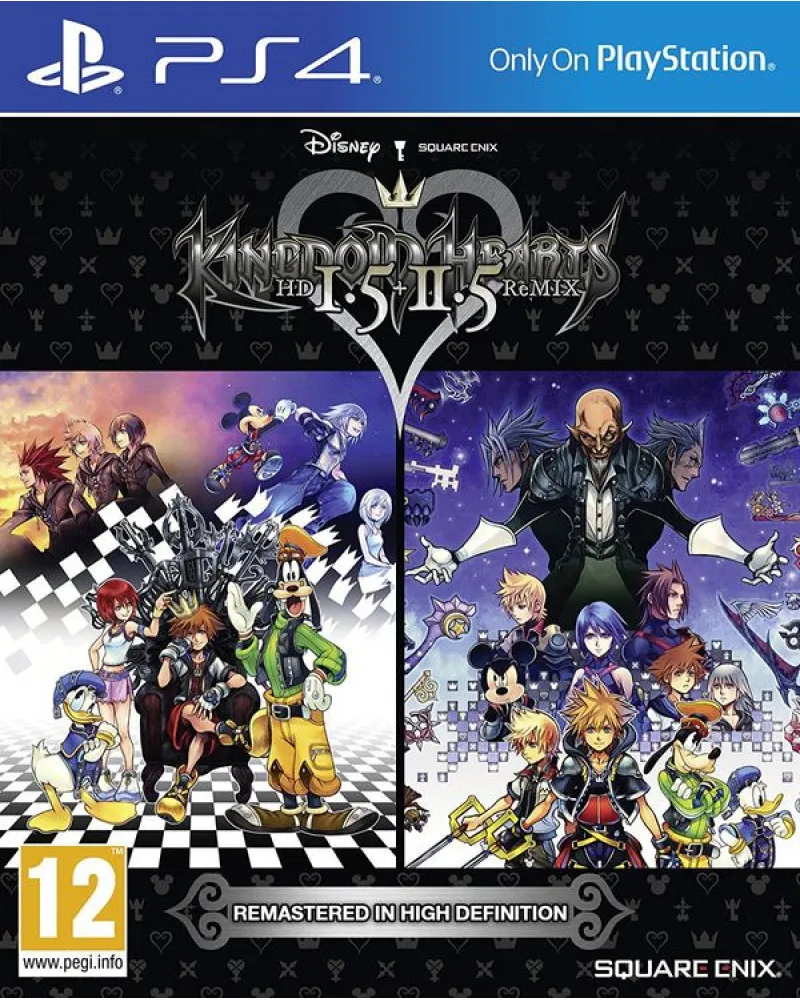 PS4 Kingdom Hearts HD 1.5 + 2.5 ReMix 