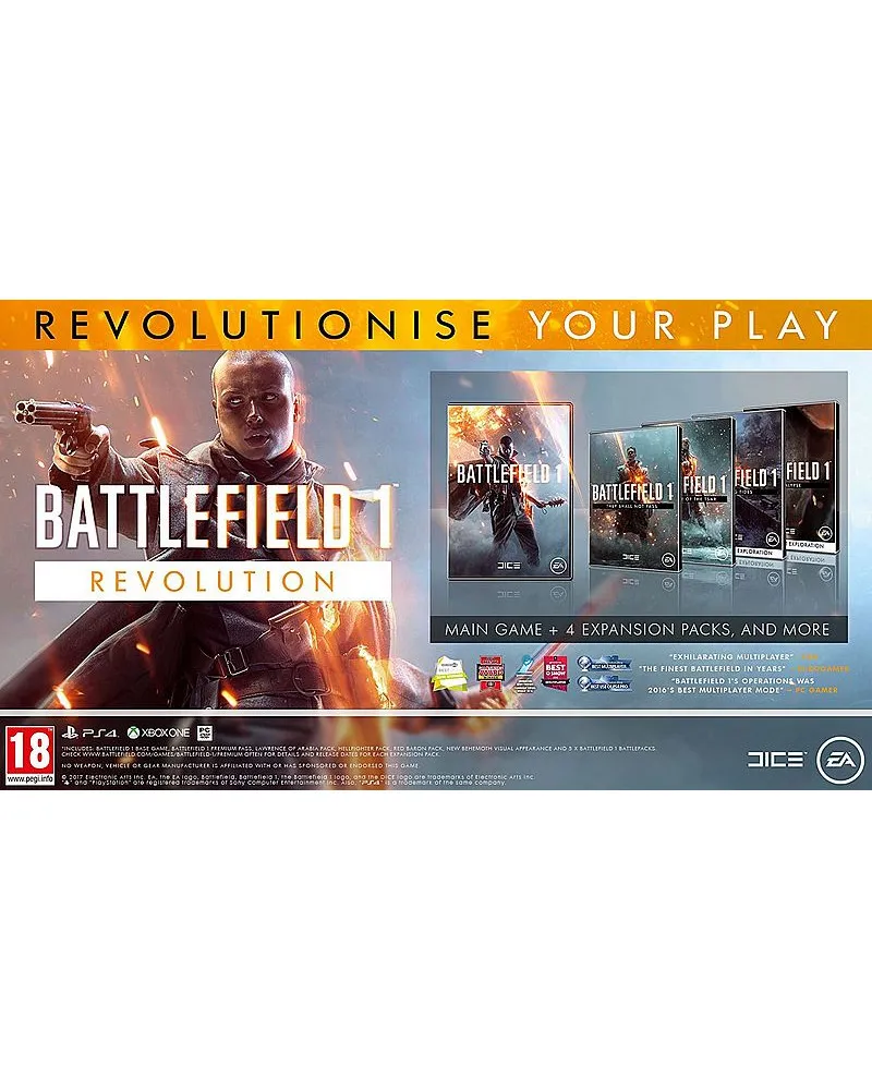 PS4 Battlefield 1 - Revolution 