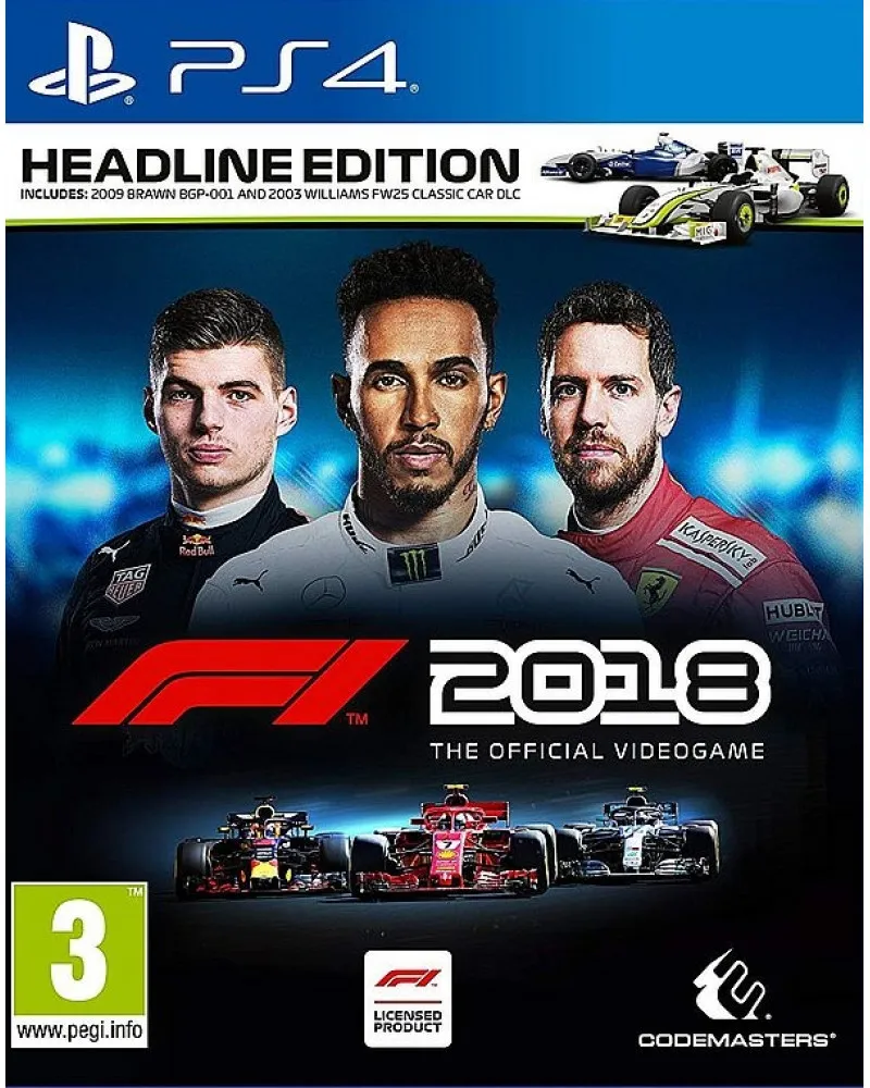 PS4 Formula 1 - F1 2018 