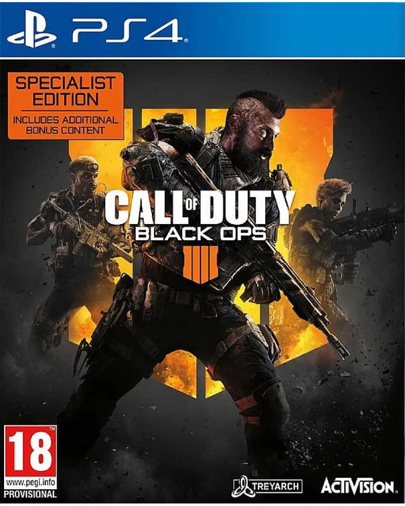 PS4 Call of Duty - Black Ops 4 - Specialist Edition 