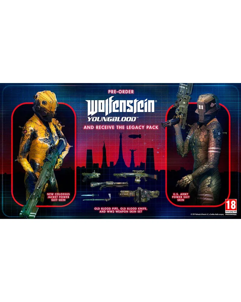 PS4 Wolfenstein - Youngblood - Deluxe edition 