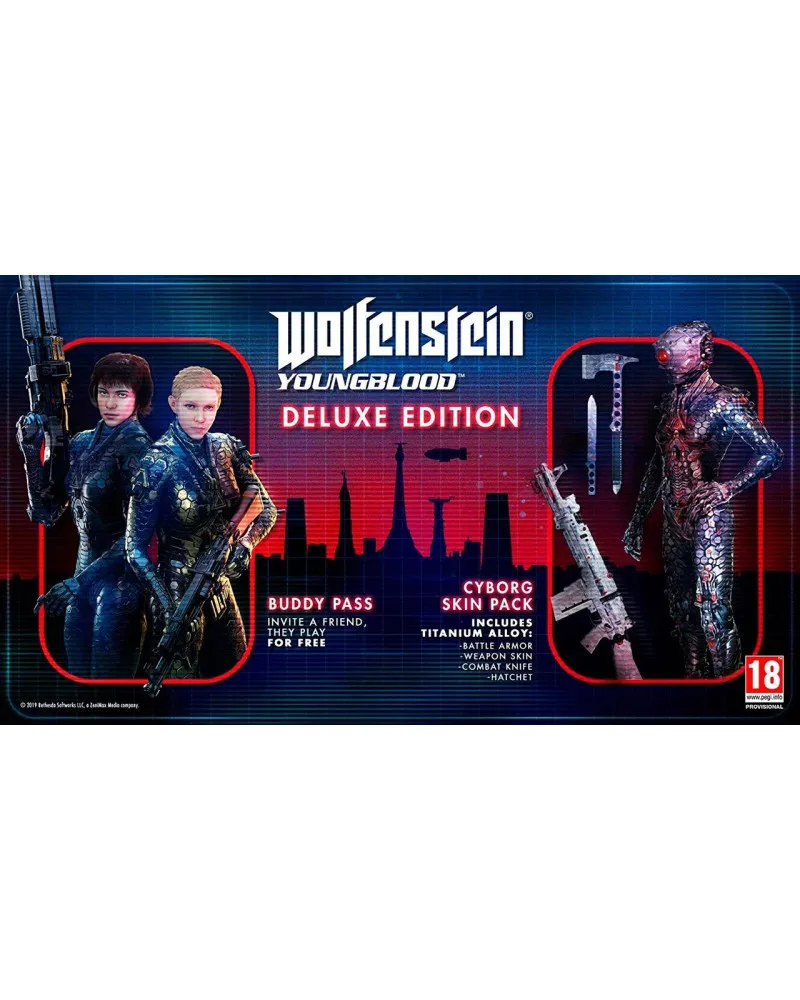 PS4 Wolfenstein - Youngblood - Deluxe edition 
